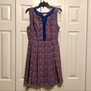 Yellow Star Mosaic Dress